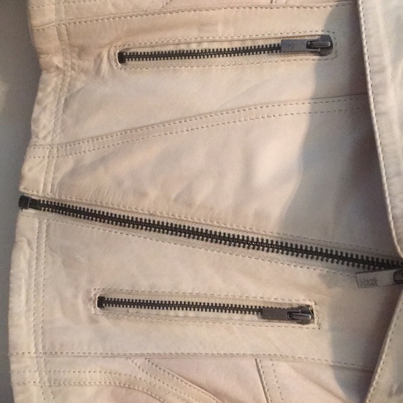 Like New Genuine Leather Jacket - Picture 3 of 6